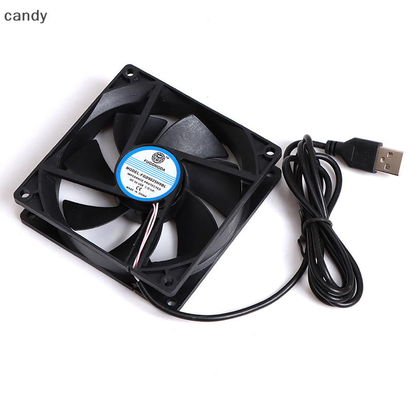 Ndy DC 5V USB แบริ่งแขนไร้แปรงถ่าน Fen คอมพิวเตอร์ PC Silent Cooler พัดลมระบายความร้อน Lot N