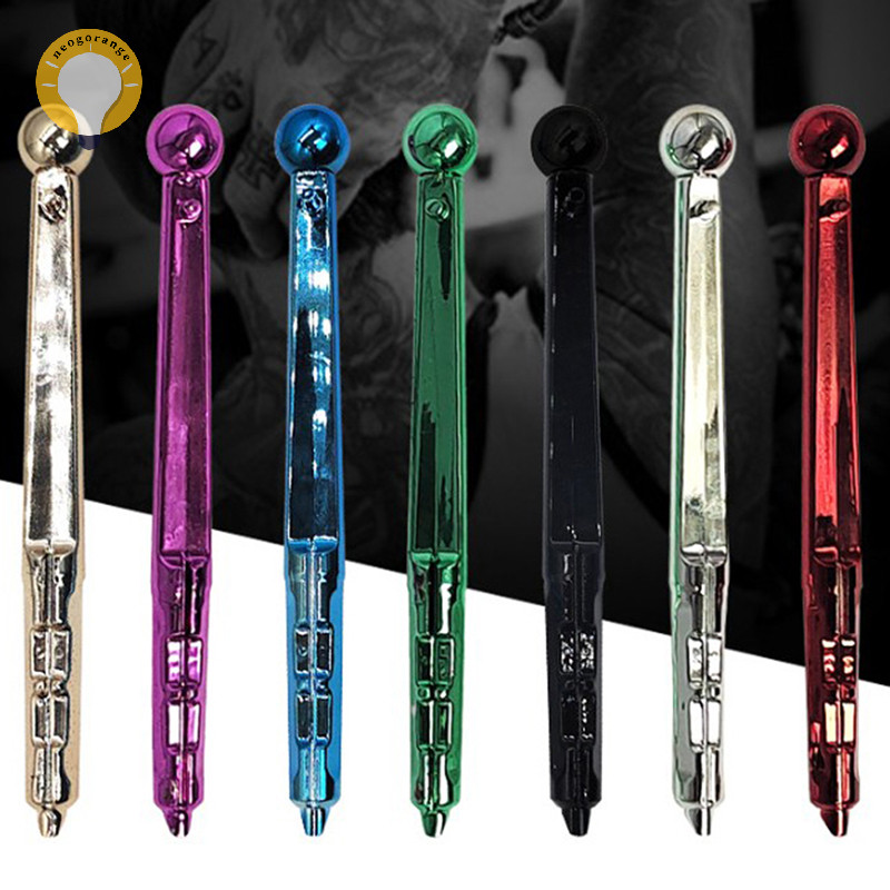[neogrange] Tattoo Hand Poke Stick Kit Tattoo Holder Stick Grip Tattoo Pen นํากลับมาใช้ใหม่ TH