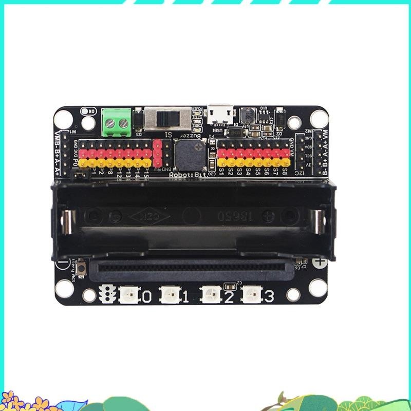 Super Micro: บอร์ดขยายบิต Robotbit V2.0 รองรับการเขียนโปรแกรมออฟไลน์ Makecode สําหรับ Micro:bit บอร์