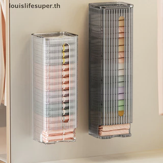 LLS Storage Organizer กล่องสําหรับกางเกงและถุงเท้า,Wall Storage Holder,ห้องครัวขยะถุงพลาสติก HOT