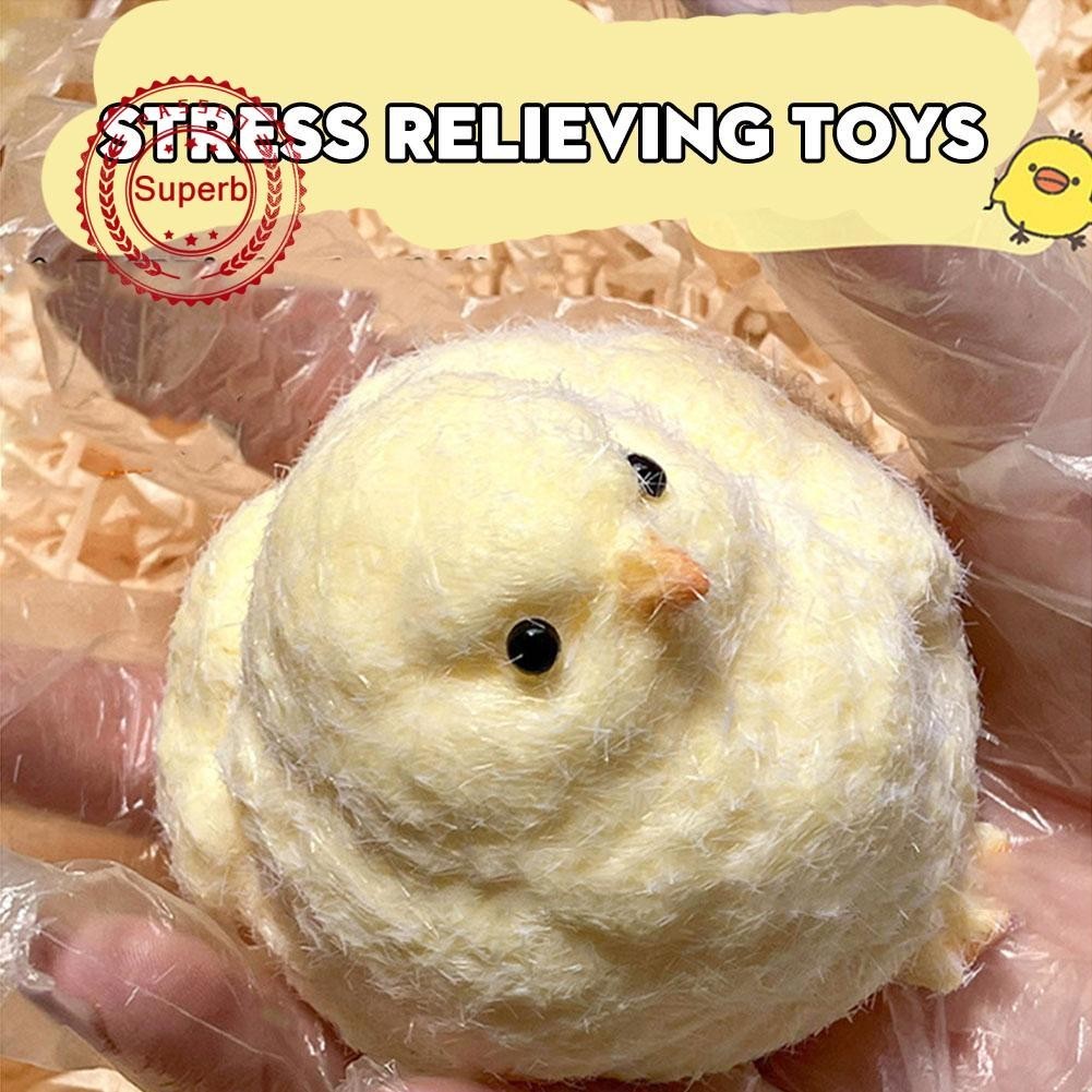 ราคาต่ําสุดsilicone Hen Chick นวดเพลงทําด้วยมือฟรีช่วงท้องถิ่นเพลงตลก Vent ไก่ G5s0