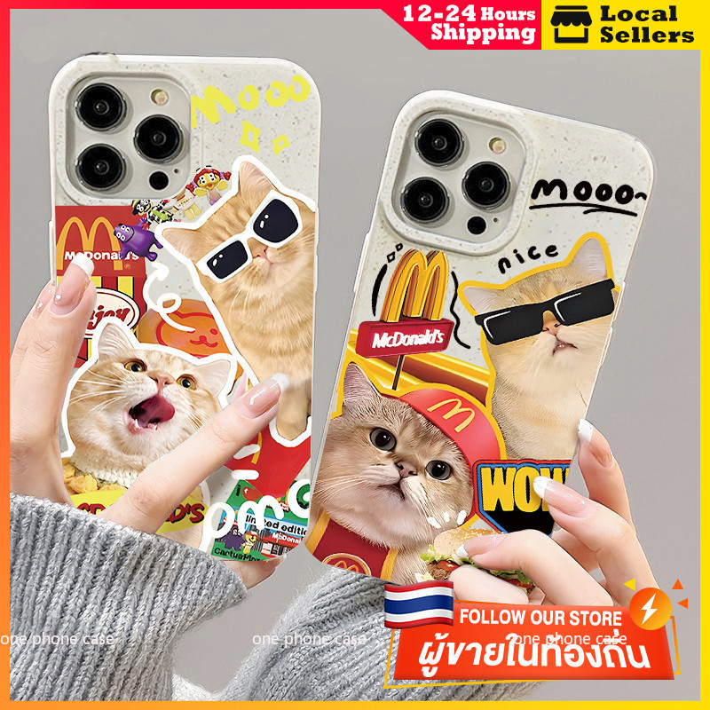 เข้ากันได้สำหรับ เคสไอโฟน เคสไอโฟน iPhone15 14 13 12 11promax xsmax xs xr x 7p 8plus เคส hxxmk030/031