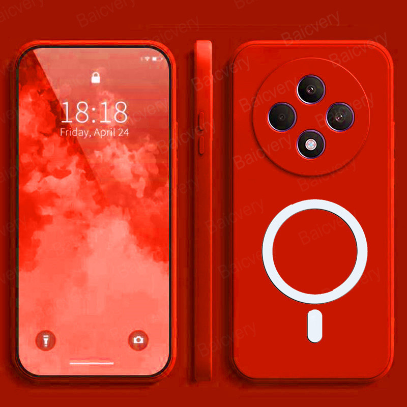 เคส Xiaomi Redmi 14C Poco C75 พร้อมสติ๊กเกอร์ชาร์จไร้สายแบบแม่เหล็ก ราคา ถูกที่สุด ดีลบีเคเค แกลเลอรีภาพที่ 8