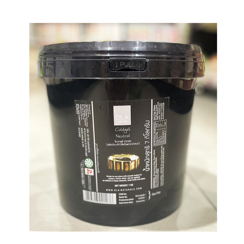 (ถัง 7 Kg.) Coldgelli neutral ผลิตภัณฑ์เคลือบหน้าขนม ผลไม้ โดยไม่ต้องผสมน้ำอุ่น แบ่งรรจุ 7 kg. (05-2314-17) ราคา ถูกที่สุด ดีลบีเคเค