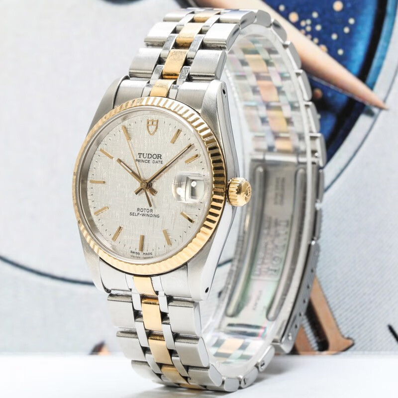 Tudor/74033 Prince Series 18kGold-Stainless Automatic Machinery Tudor/Men