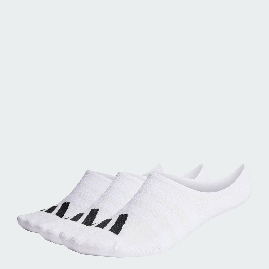 adidas Golf No-Show Golf Socks 3 Pairs Men White HS5577