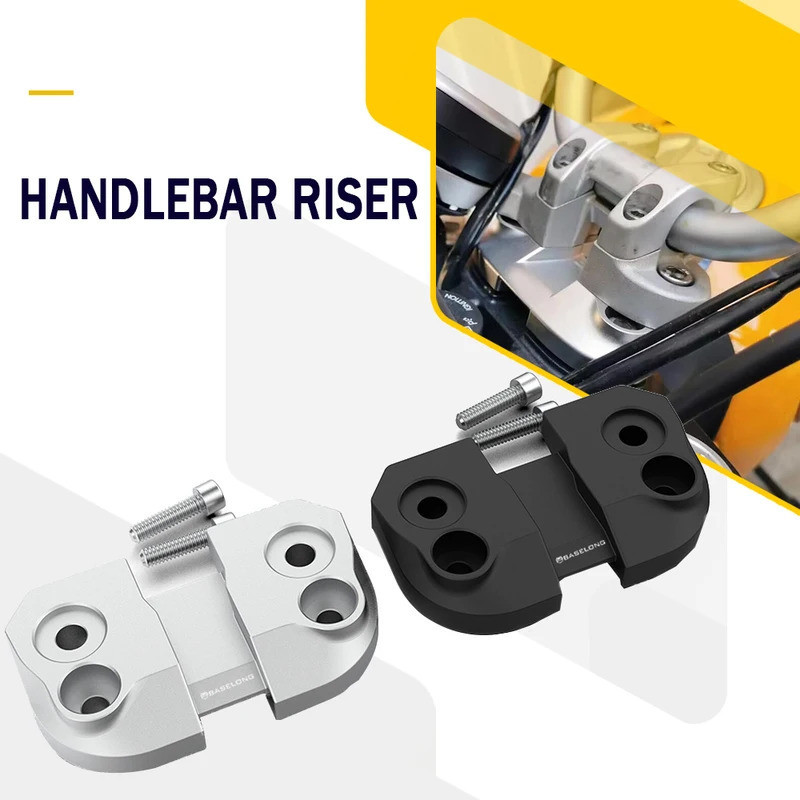 Scrambler 400 800 1100 อุปกรณ์เสริมรถจักรยานยนต์ Handlebar Riser พร้อม Offset สําหรับ DUCATI SCRAMBL