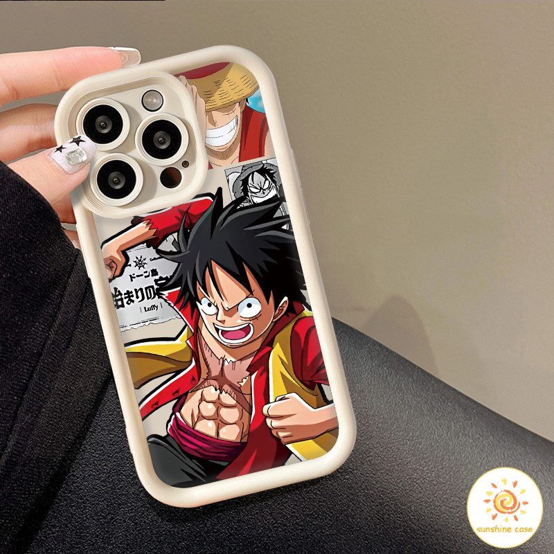 ตัวการ์ตูนวันพีซอะนิเมะเลือดร้อนของญี่ปุ่น 12 ไอโฟน11 For iPhone12 13 14 15Pro MAX X XS XR XS 6 7 8Plus SE20 เคสโทรศัพท์