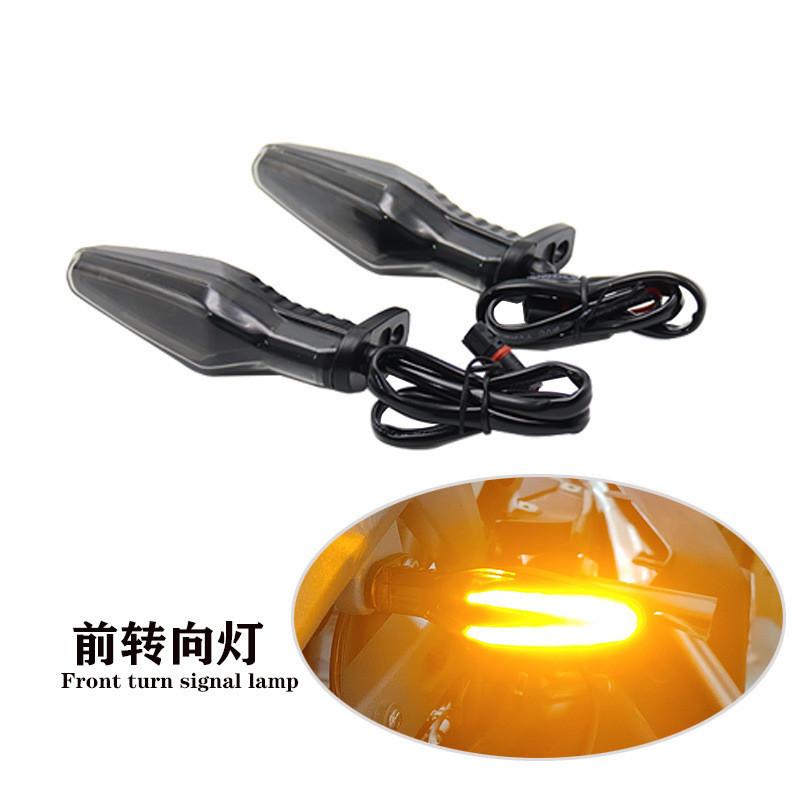 ★ZJ★เหมาะสําหรับ BMW R1200GS R1250GS F750GS F850GS/ADV รถจักรยานยนต์ LED ไฟเลี้ยวหน้า