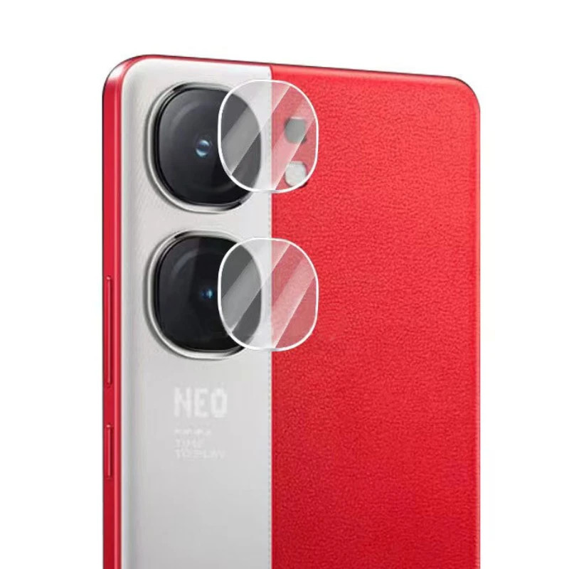 Iqoo Neo 9S Pro + Clear Ultra Slim ฝาหลังกล้องตัวป้องกันเลนส์สําหรับ Vivo IQOO Neo 9 9S Pro Plus กล้องกระจกป้องกันฟิล์ม