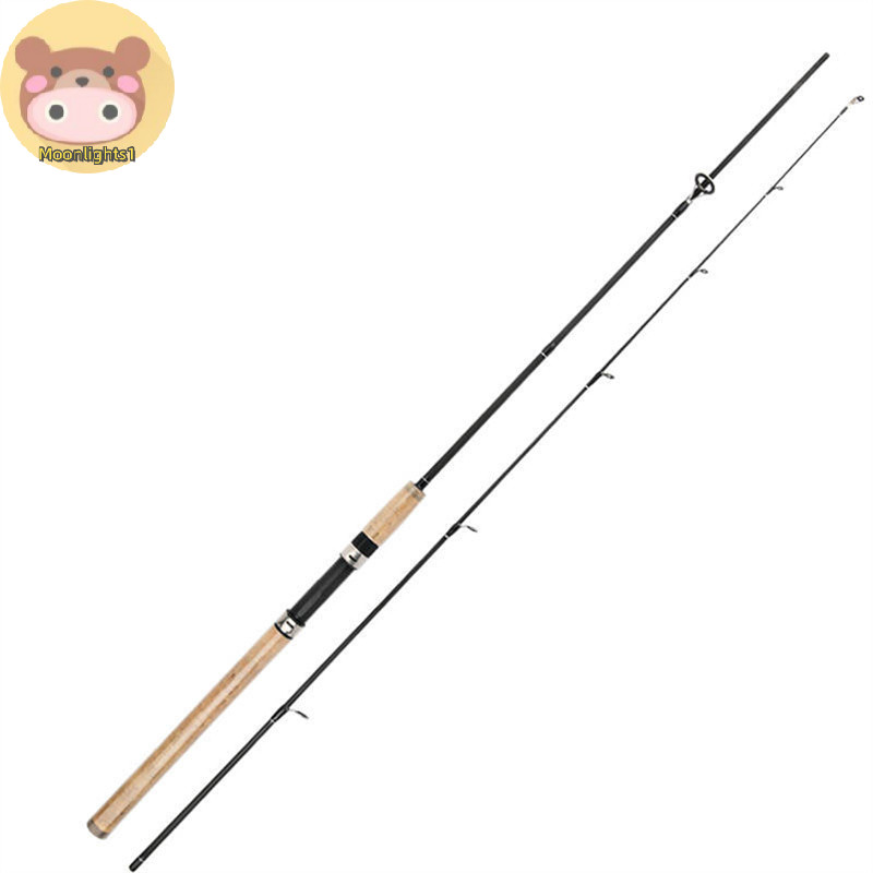Moonlights1 Fast Action MH Lure Spinning Fishing Rod Carbonfiber Tip 1.7 มม.เหยื่อ 10-30g 1.8 M 2.1 