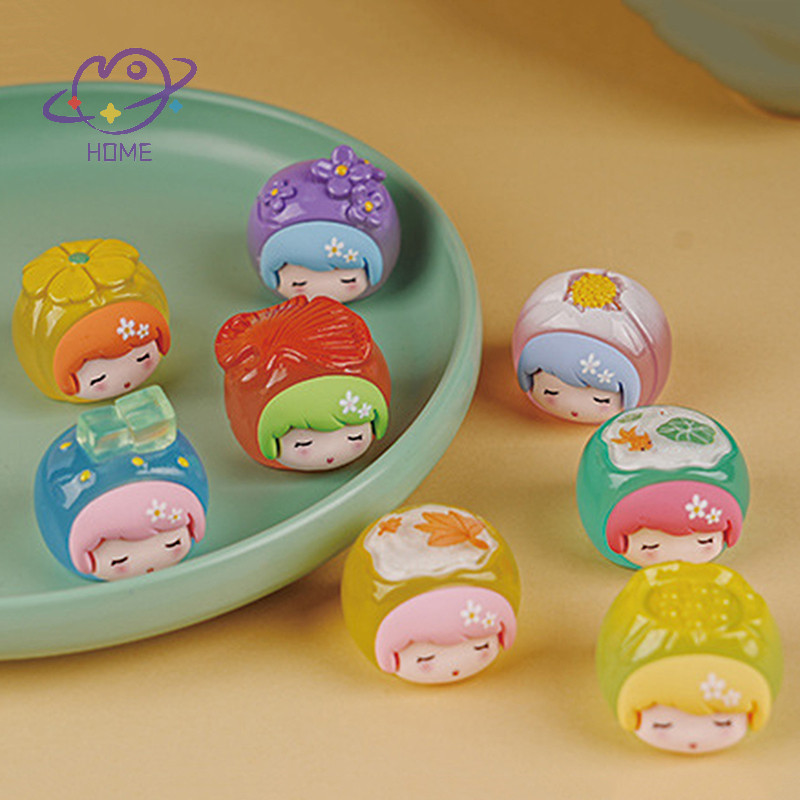 [mayhome] การ์ตูนตุ๊กตาส่องสว่างตกแต่งเครื่องประดับเดสก์ท็อป Fine Flash Hand-made หัตถกรรมของเล่น {TH}