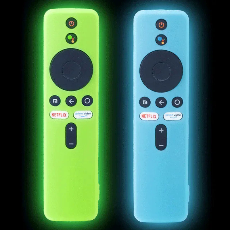 Luminous Case For Xiaomi Mi TV Box S Remote Control Cover Silicone Soft Shockproof Protector Shell f