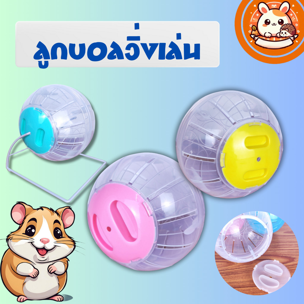 ORS ลูกบอลวิ่งสัตว์เลี้ยง บอลวิ่งแฮมสเตอร์