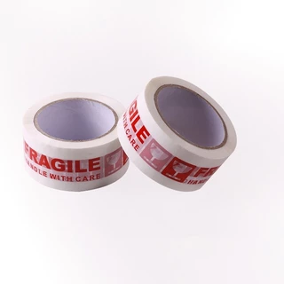 เทประวังแตก เทปกาว สำหรับบรรจุภัณฑ์ด่วนและอื่น ๆ TR Tape กว้าง 4.5cm 100 หลา