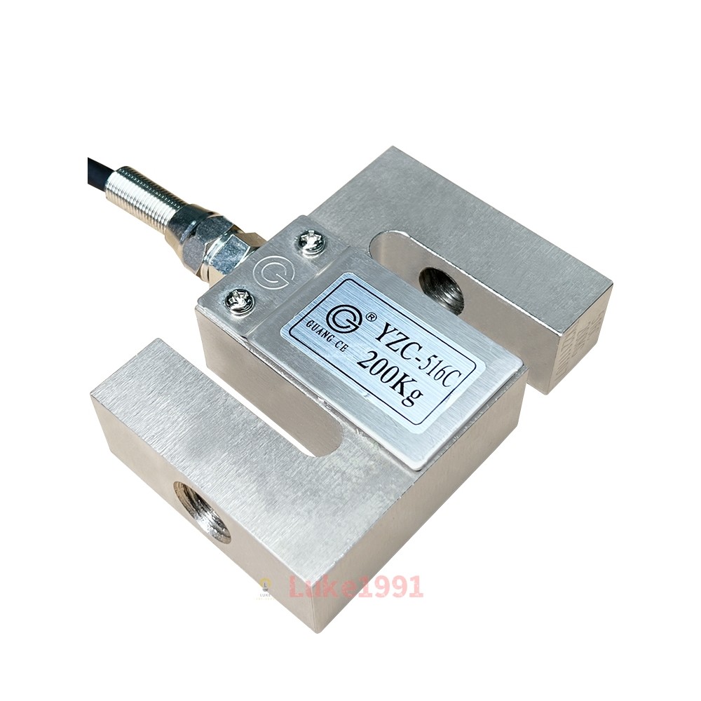 เซ็นเซอร์ความดัน Tensile Yzc-516c S Shape Load Cell 100/200KG/YZC-516 tta10