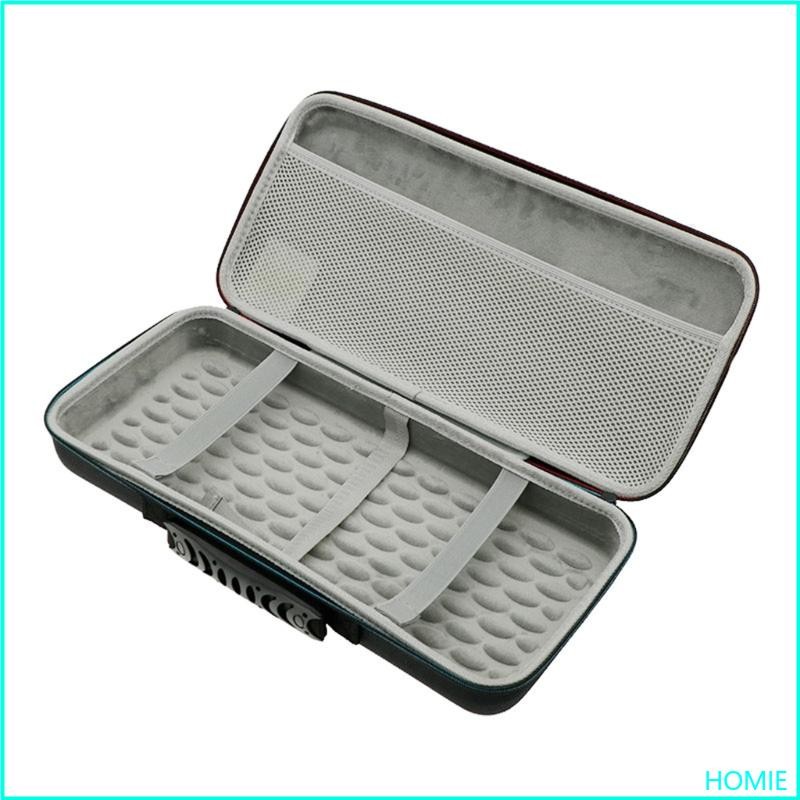 Homie EVA Hard Case กระเป๋าสําหรับ KZZI K75 75% คีย์บอร์ด Hard Shells กระเป๋าเดินทางทนทานสายคล้องมือซิปเรียบ