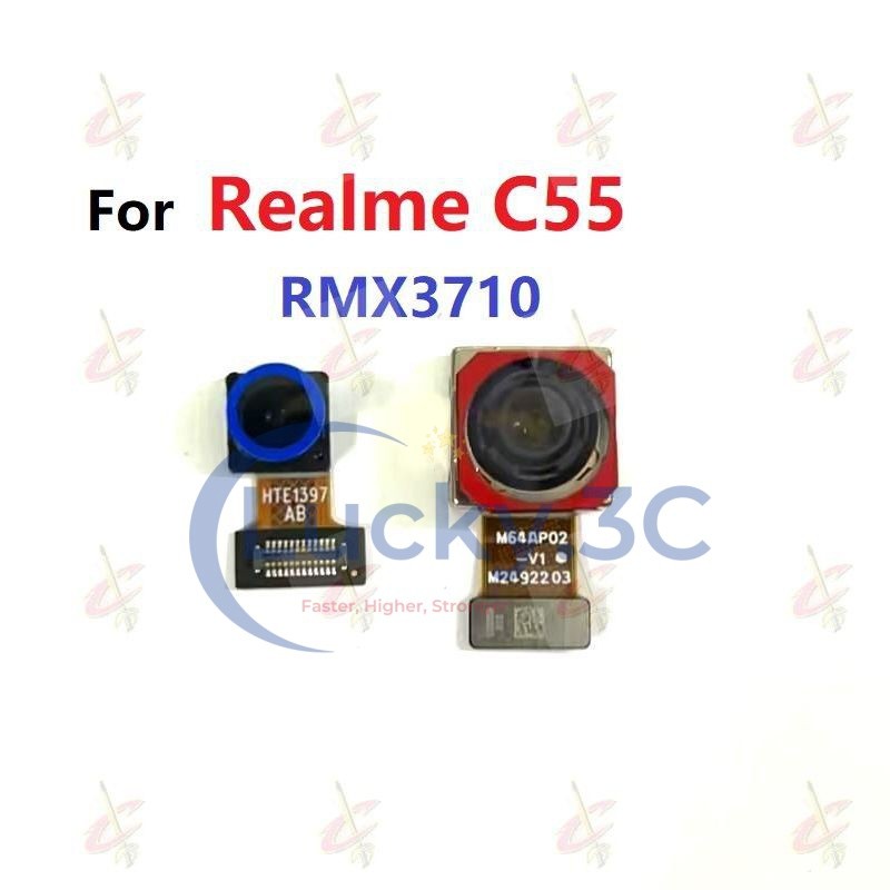กล้องหน้าสําหรับ Realme C55 กล้องหลัง RMX3710
