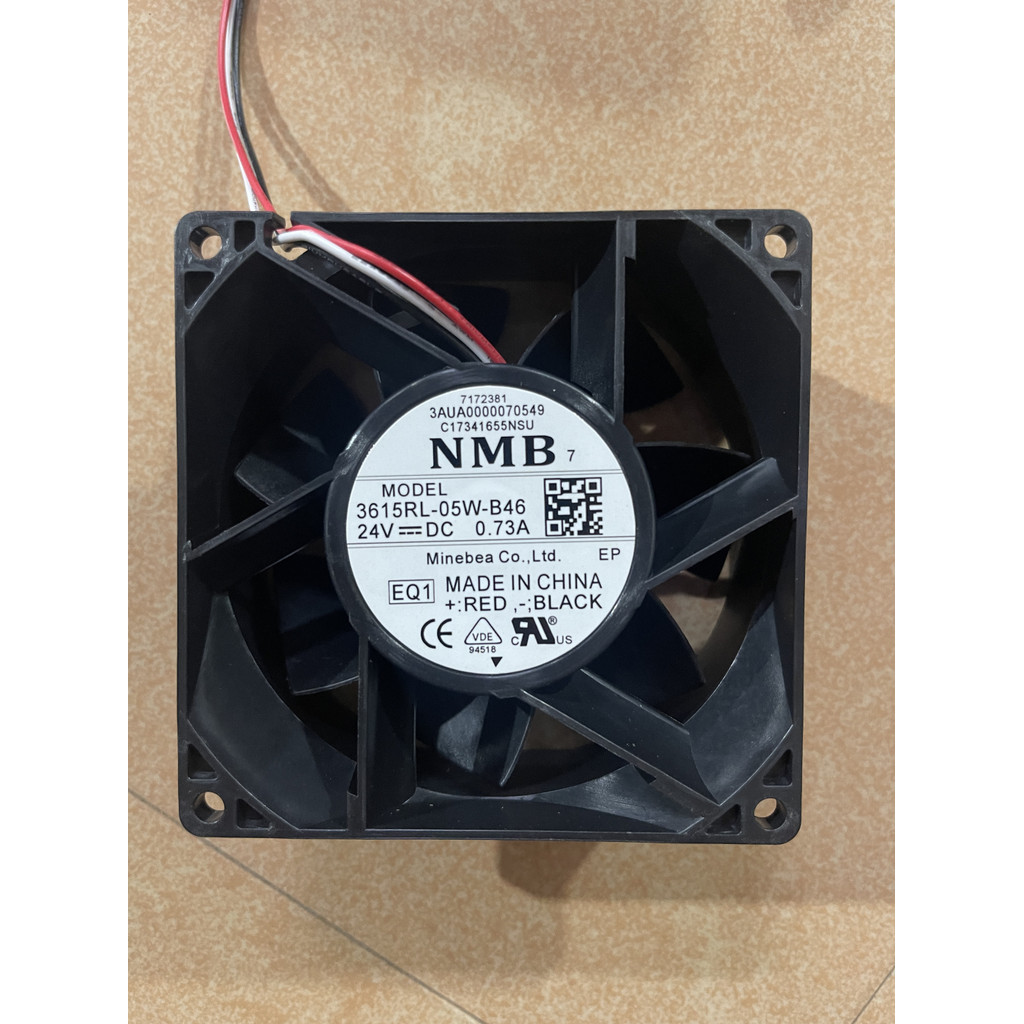 3615RL-05W-B46 24V 0.73 9038 NMBABBACS880 พัดลมระบายความร้อนอินเวอร์เตอร์