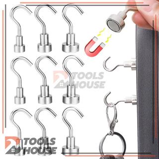 แม่เหล็กตะขอ Hook Magnet ตะขอแม่เหล็กทรงพลัง มีให้เลือก 6 รุ่น แม่เหล็กนีโอไดเมียม