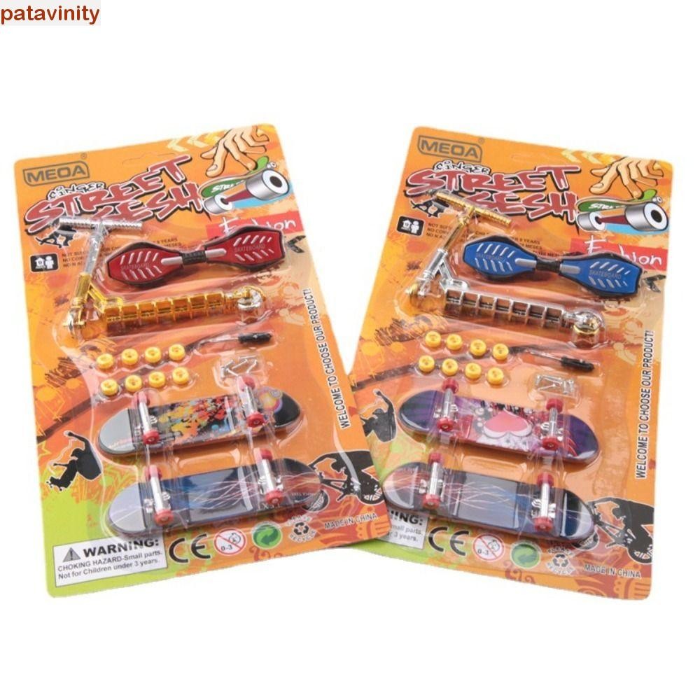 PATAVINITY Mini Finger Boards Birthday Collectors Finger Toy Mini Skateboard Skate Truck Finger Scoo
