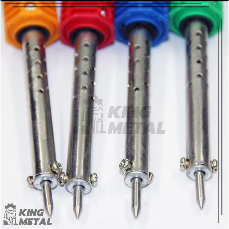 หัวแร้งบัดกรี 30w 220v ด้ามพลาสติก น้ำหนักเบา พกพาสะดวก - รูปที่ 6