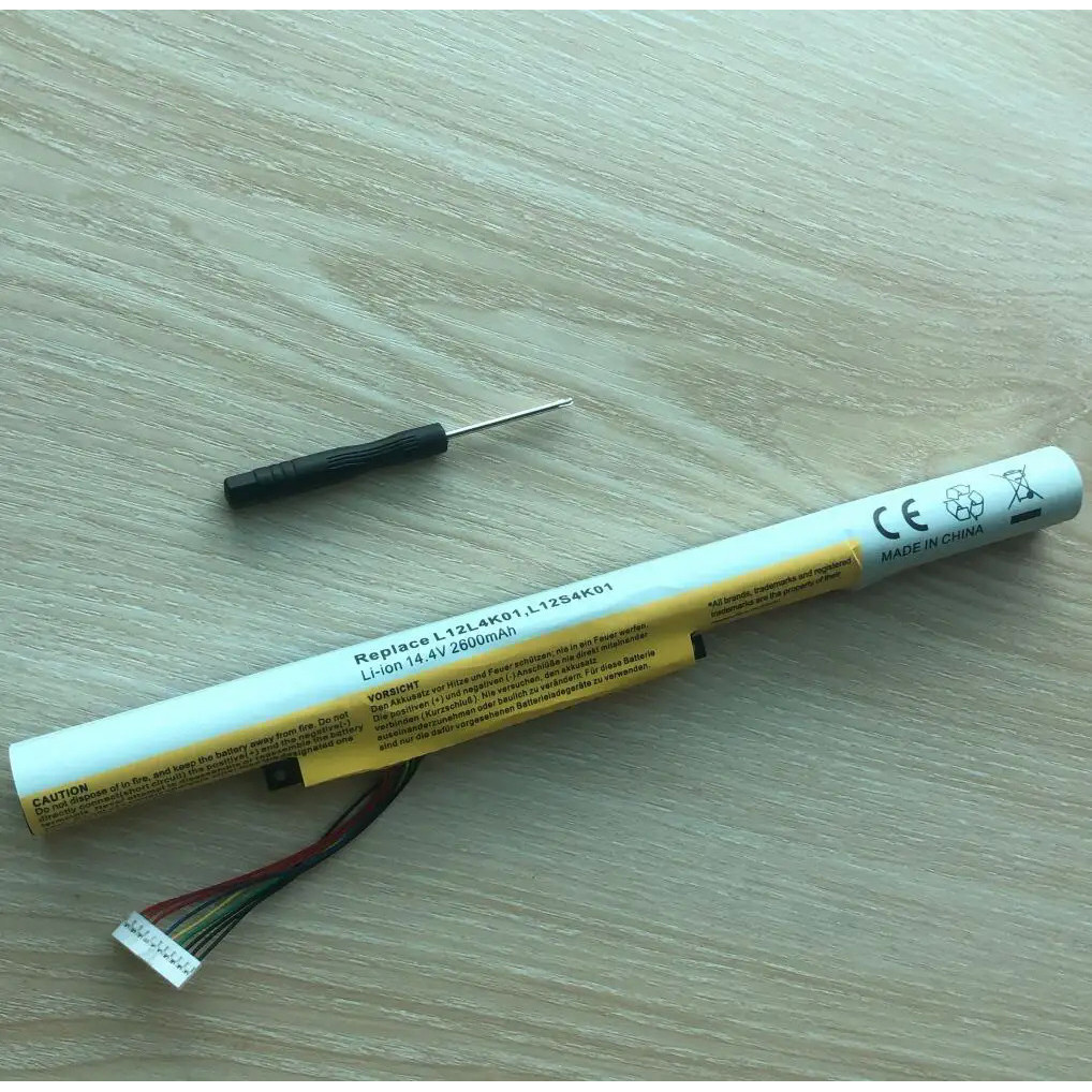 BATTERY L12S4K01 L12L4K01 L12S4E21 L12M4E21 L12M4F02 แบตเตอรี่แล็ปท็อป For Lenovo Ideapad Z400 Z410 
