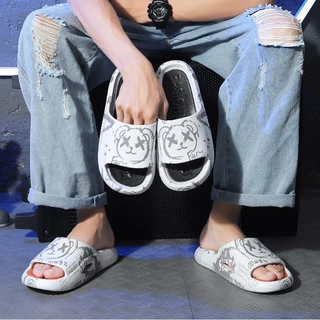 พร้อมส่ง🚚รองเท้าแตะ36-44 หญิง ชาย แฟชั่น เพิ่ม1เบอร์ แบบสวม สีสวย ฤดูร้อน รองเท้านุ่ม X021 X068
