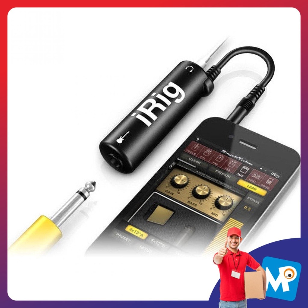 IRig AmpliTube Guitar Interface Adapter สําหรับ iPhone / iPod Touch / iPad - IRIG-0003