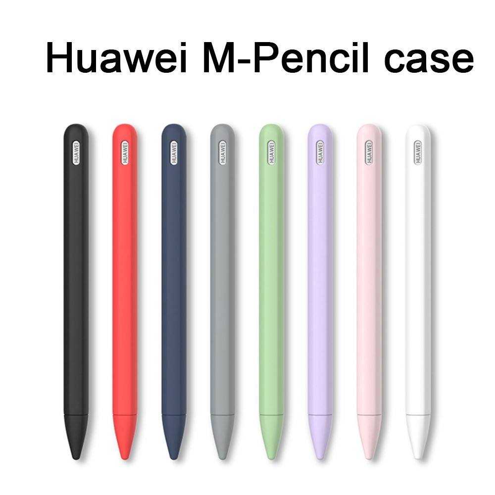 เคสซิลิโคนสําหรับ Huawei M-Pencil 3/2 ปากกาสไตลัสป้องกันรอยขีดข่วนฝาครอบป้องกันสําหรับ Huawei Mate Pad อุปกรณ์เสริม MPencil 3 กรณี