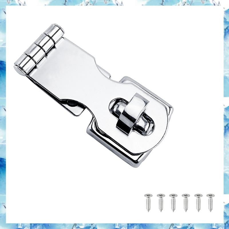 [ ] สแตนเลส Marine Boat Deck Locker Hatch Latch Fastener, Swivel Door Clasp, Boat Accessories