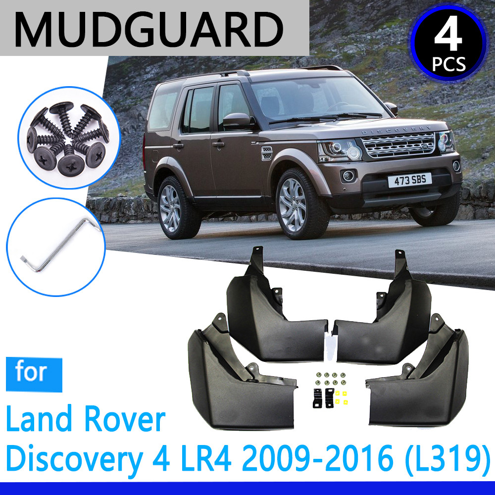 Mudguards สําหรับ Land Rover Discovery 4 LR4 2010 ~ 2016 L319 2011 2012 2013 รถอุปกรณ์เสริม Mudflap 