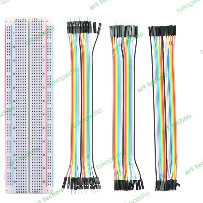 DS99 ชุดตู้ขนมปังจัมเปอร์ 20 ชิ้น x3 ชายหญิง mm ff pcb mb102 ต้นแบบ