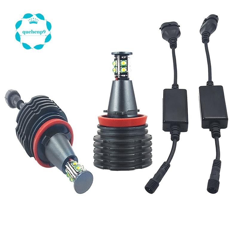 E92-A40 หลอดไฟหน้า, 6000K LED Angel Eyes ไฟ Canbus เปลี่ยนอุปกรณ์เสริมสําหรับ BMW E60 E61 E63 X5 E70