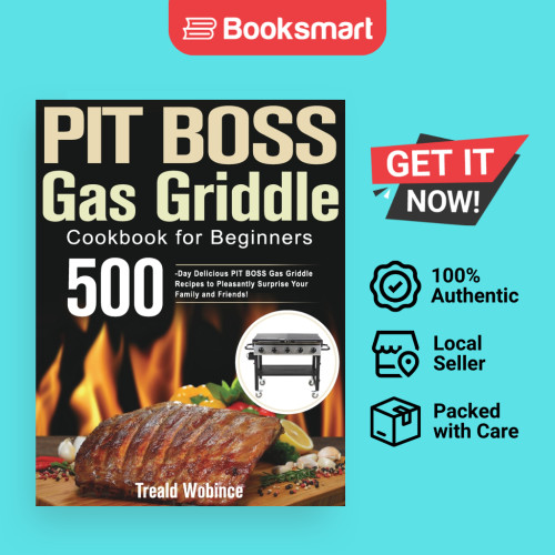 PIT BOSS Griddle Gas Cookbook สําหรับผู้เริ่มต้น - Hardback - อังกฤษ - 9781639350964