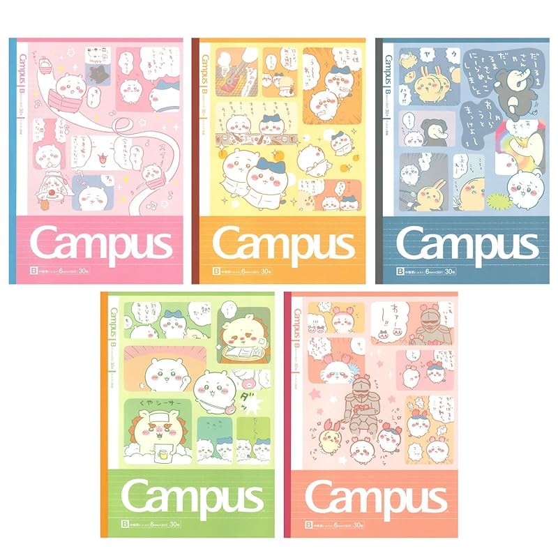 Sunstar Stationery Chiikawa Notebook Campus B Line S2691698 ส่งตรงจากญี่ปุ่น Sunstar Stationery Chii