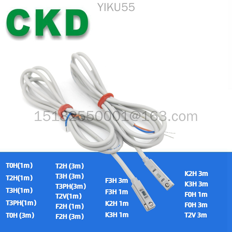 Ckd สวิทช์แม่เหล็ก SW-TOH T3H T2H T0H T3PH F2H F3H K2H กระบอกตัวเหนี่ยวนํา 3H