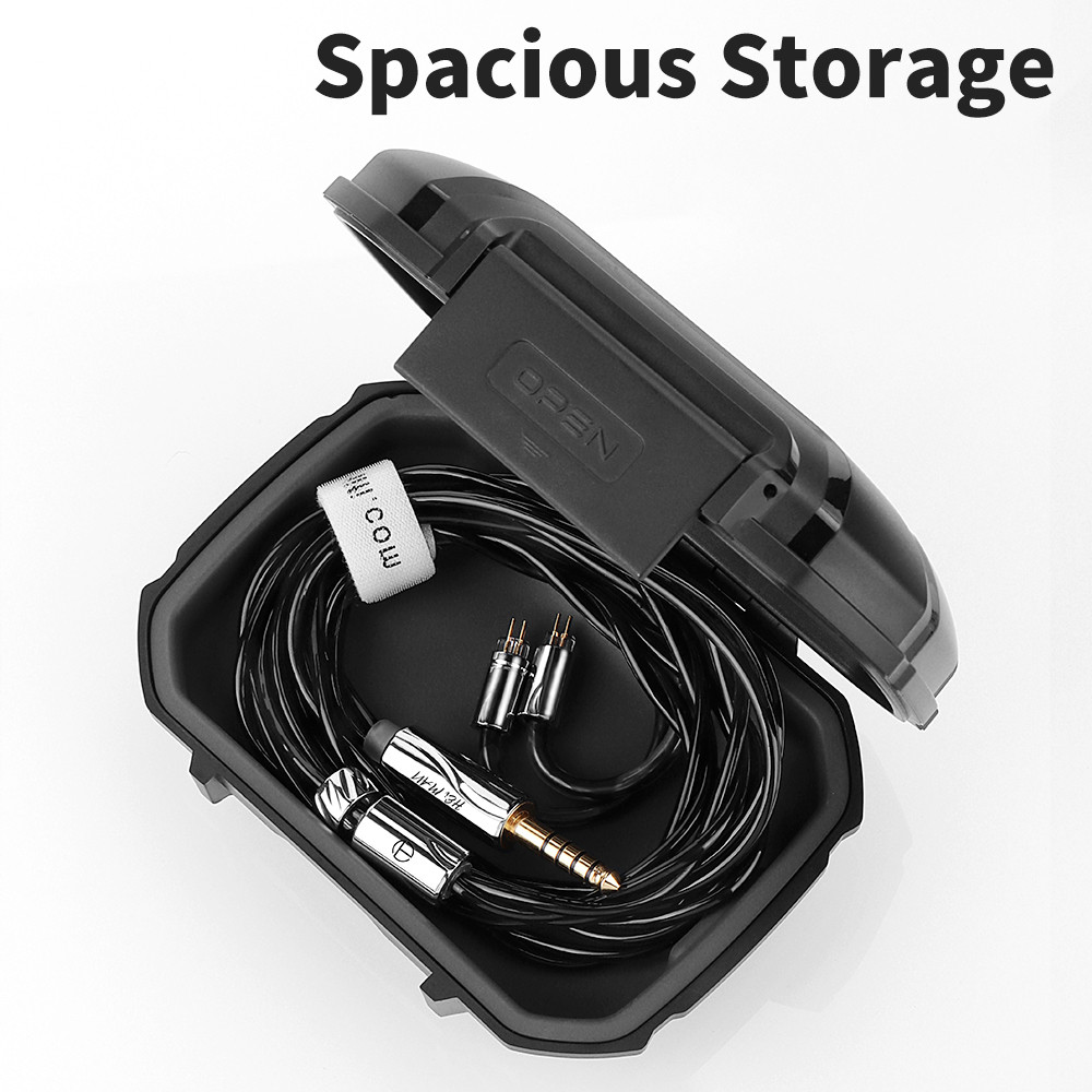 Trn Heiman 2-Strand 364-Core Single Crystal Copper Silver Plated +Pure Silver Coaxial Hybrid Cable - รูปที่ 5