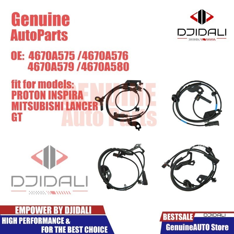 เซ็นเซอร์ ABS ด้านหน้าด้านหลังสําหรับ PROTON INSPIRA MITSUBISHI LANCER GT 4670A575 4670A576 4670A579