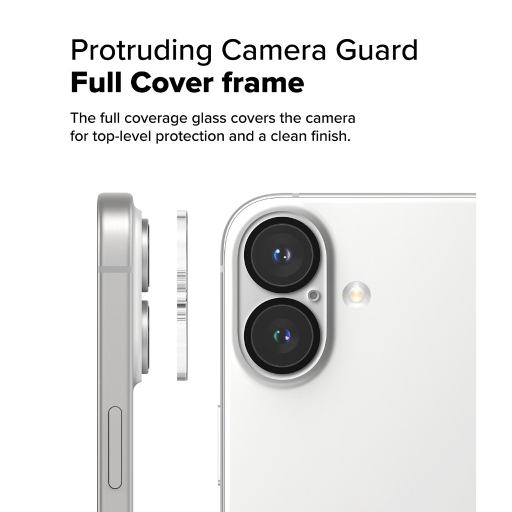 กระจกกล้องสําหรับ iPhone 16 Plus 16 PRO MAX 11 12 13 14 15 PRO MAX Night Shot ลดเสียงรบกวนกระจกนิรภัยกล้องเลนส์ Protector