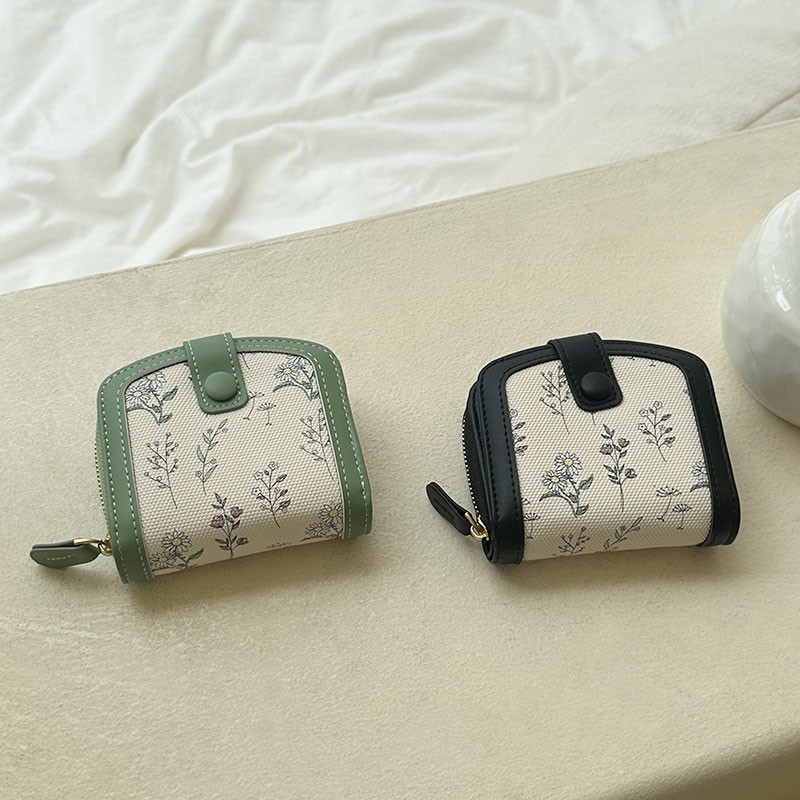 การ์ตูนน่ารักพิมพ์ผู้หญิงกระเป๋ามินิหนัง ปู่ หลายบัตรกรณีซิปกระเป๋าเงินเหรียญ - รูปที่ 4