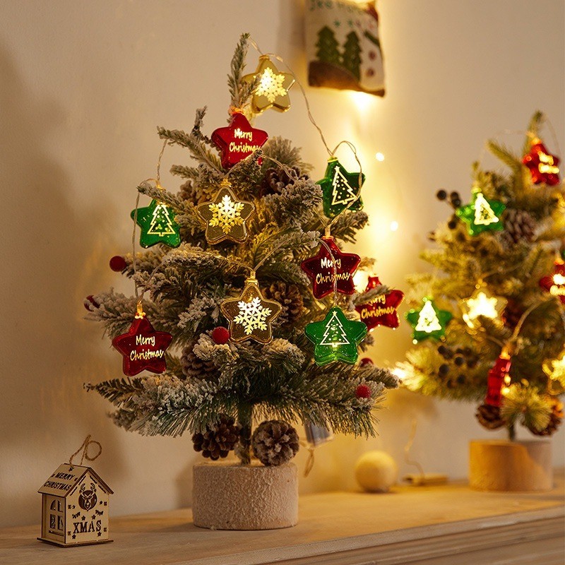 COD ไฟคริสต์มาส USB 1.5/3/6m เครื่องประดับคริสต์มาส ประดับบ้าน วันหยุด คริสต์มาส - รูปที่ 5