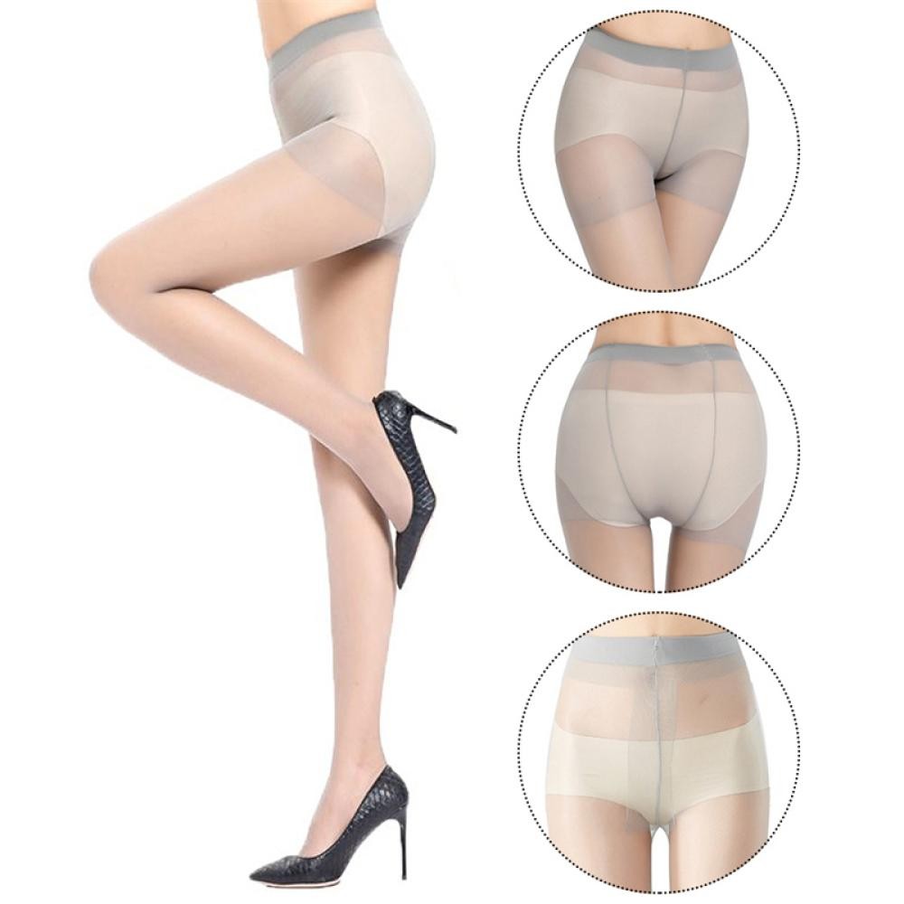 Ht 4 สีผู้หญิงยาวเซ็กซี่ถุงน่อง Pantyhose สีดําสีเทาเอวสูงถุงน่อง Tights HTTH