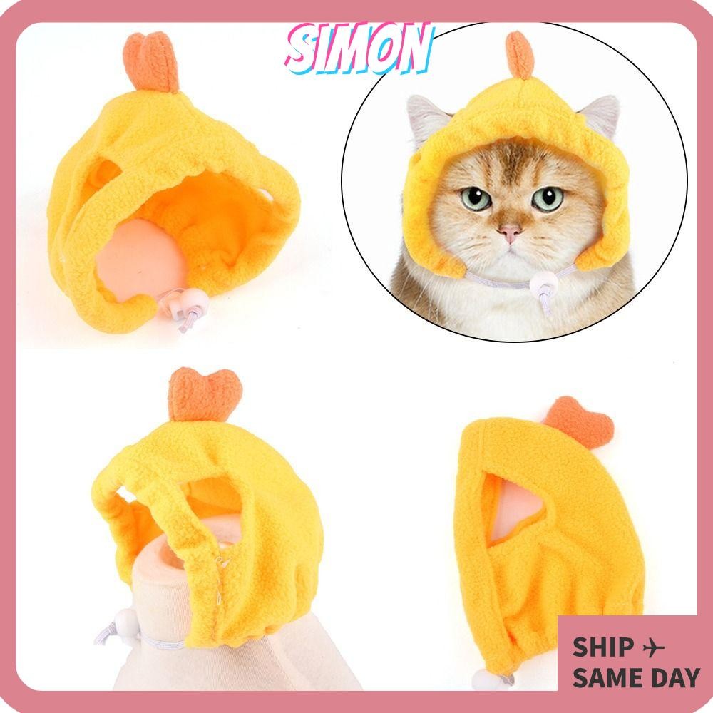 Simon หมวกแมว, หมวกสัตว์เลี้ยงตลก Cospaly หมวกลูกสุนัขหมวกสัตว์เลี้ยง, ตกแต่งไก่/กบ/กระต่ายรูปร่างหมวกสัตว์เลี้ยงน่ารักอุปกรณ์แมวสัตว์เลี้ยง