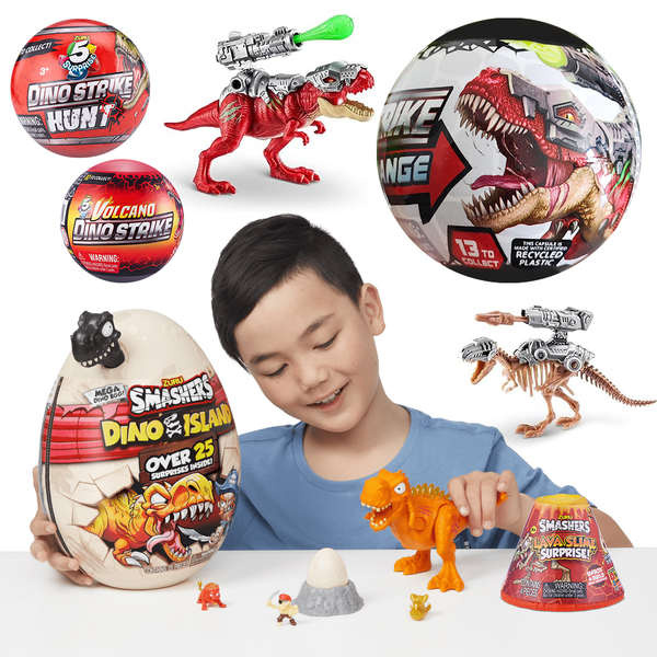 egg toy rainbocorns ZURU Burst Kid ยักษ์ไดโนเสาร์เกาะไดโนเสาร์การต่อสู้เวทมนตร์ไข่โบราณคดีขุดค้นกล่องตาบอดไข่ตาบอดของขวัญปีใหม่