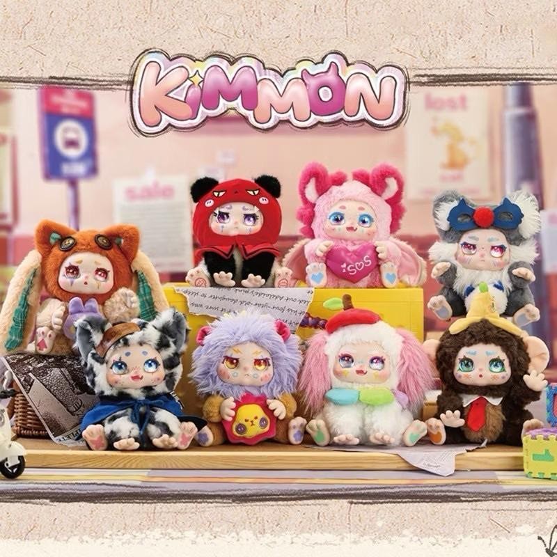 Kimmon V.7 คิมม่อน ตุ๊กตาขนนิ่ม มี 6 แบบ ลุ้นซีเคร็ท พร้อมส่ง