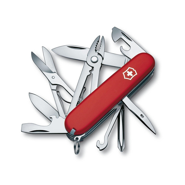 มีดพับอเนกประสงค์ VICTORINOX VX SAK-M 1.4723 รุ่น DELUXE TINKER สีแดง