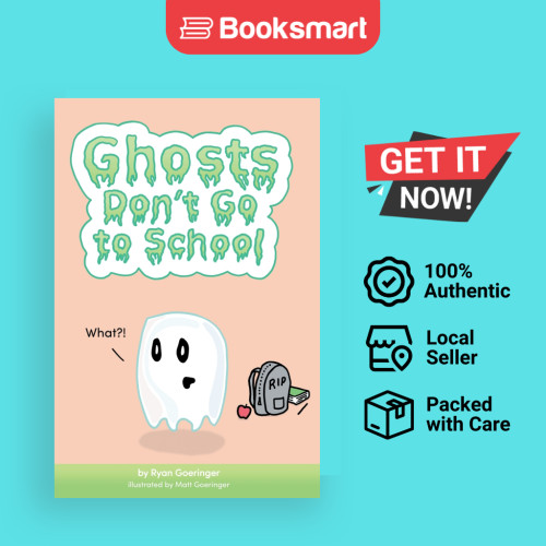 Ghosts Dont Go To School - Hardback - อังกฤษ - 9798988062066