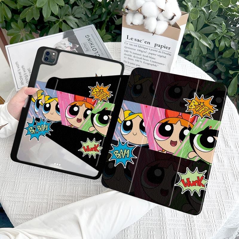 720° เคส iPad หมุนได้พร้อมช่องเสียบปากกา Dark Little Policewoman อะคริลิค Backboard Pro11 Gen10 Gen9 Gen8 Gen7 10.2 นิ้ว Gen6 Gen5 Air6 Air5 Air4 Air3 Air2 ฝาครอบ iPad หมุนได้