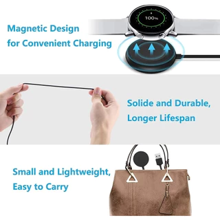 สายชาร์จนาฬิกาสำหรับ for Samsung Galaxy Watch 6 / 5 / 5pro/4 / 3 / Active 1 /2 Type C/USB แท่นชาร์จ wireless charger
